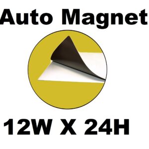 Auto Door Magnet 12W-X-24H